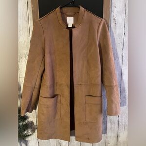 Suede jacket xs